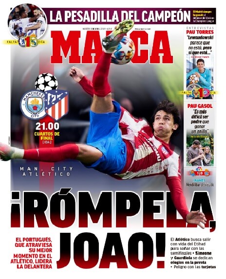 Portadas Deportivas Martes 5/4/2022