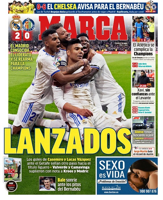 Portadas Deportivas Domingo 10/4/2022 Portadas Deportivas Domingo 10/4/2022