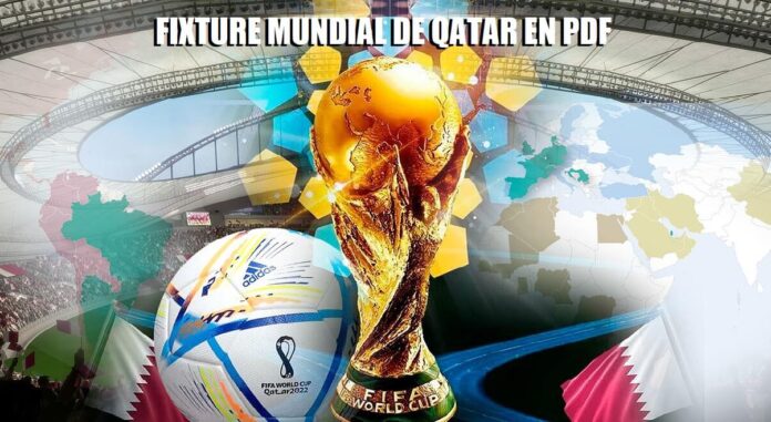 Fixture Mundial 2022 PDF para Descargar Fixture Mundial 2022 PDF para Descargar