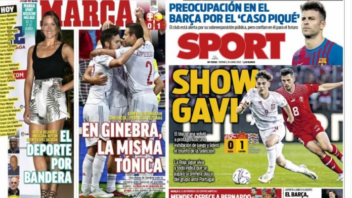 Portadas Deportivas Viernes 10/6/2022 Portadas Deportivas Viernes 10/6/2022