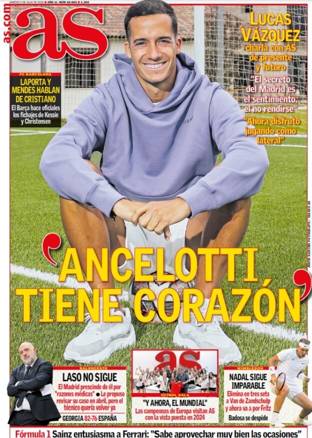 Portadas Deportivas Martes 5/7/2022