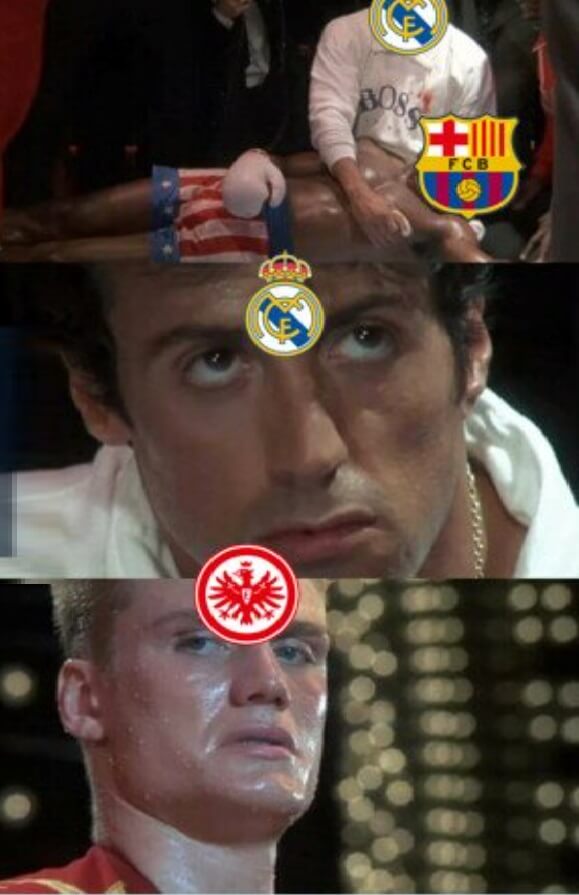 Memes Supercopa de Europa Madrid-Frankfurt