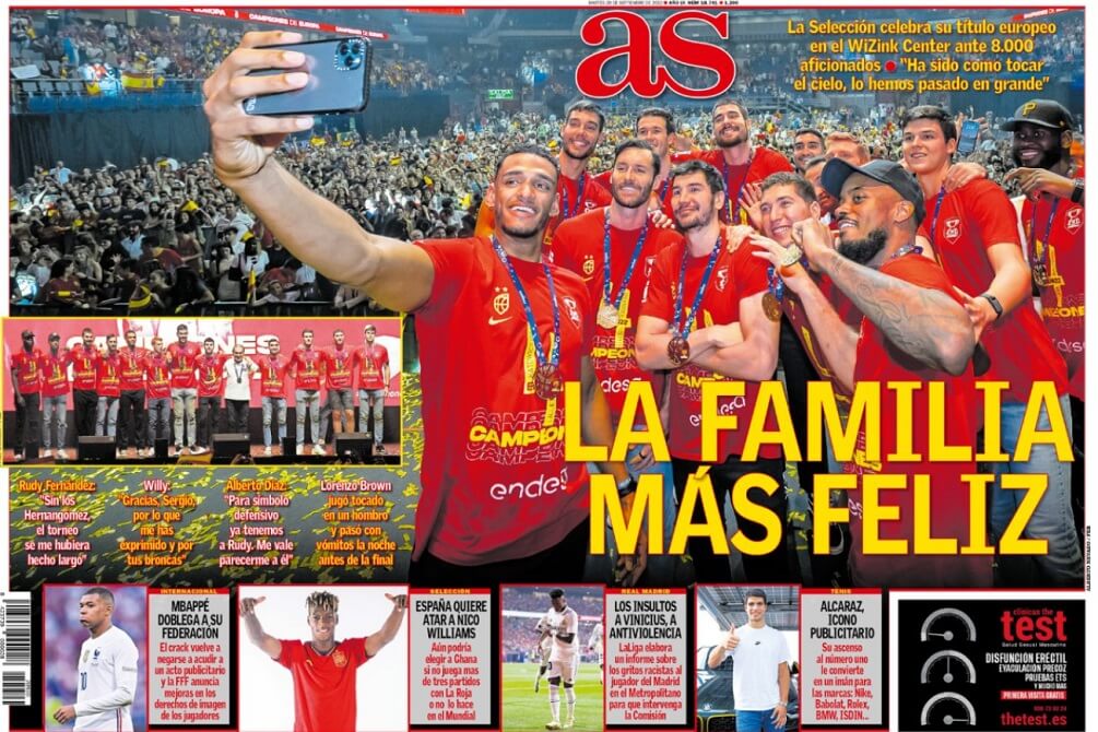 Portadas Deportivas Martes 20/9/2022 Portadas Deportivas Martes 20/9/2022