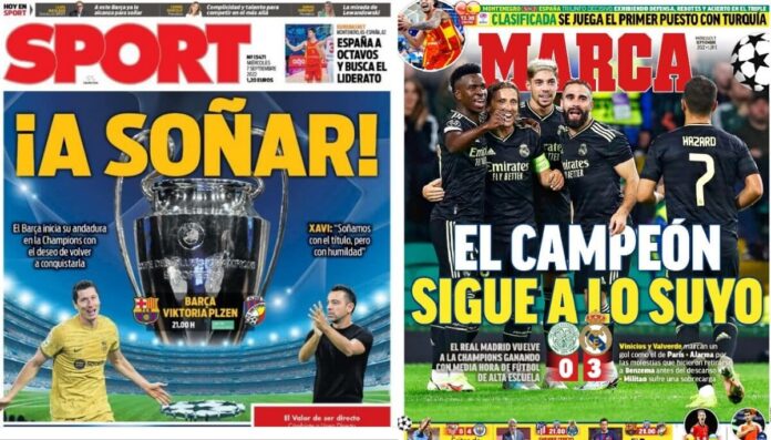 Portadas Deportivas Miércoles 7/9/2022