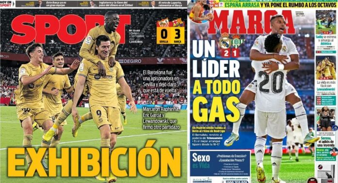 Portadas Deportivas Domingo 4/9/2022 Portadas Deportivas Domingo 4/9/2022