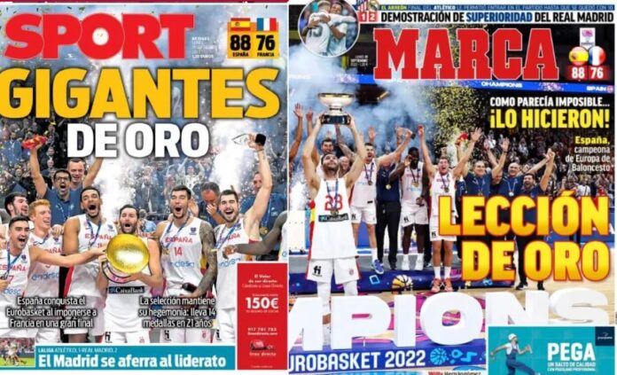 Portadas Deportivas Lunes 19/9/2022 Portadas Deportivas Lunes 19/9/2022