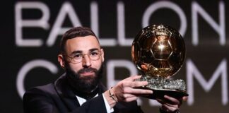 Karim Benzema Balón de Oro 2022. Primer Golden Ball para el francés Karim Benzema Balón de Oro 2022