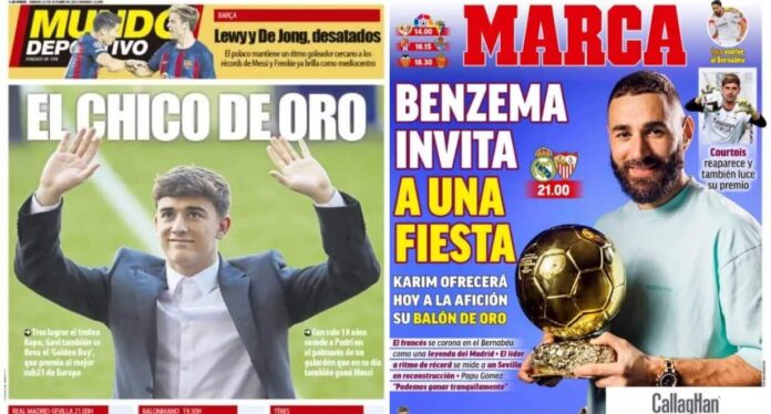 Portadas Deportivas Sábado 22/10/2022