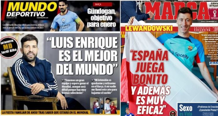 Portadas Deportivas Domingo 13/11/2022