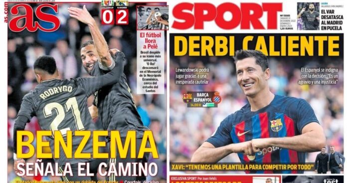 Portadas Deportivas Sábado 31/12/2022 Portadas Deportivas Sábado 31/12/2022