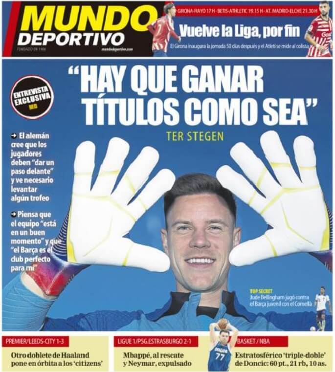 Portadas Deportivas Jueves 29/12/2022 Portadas Deportivas Jueves 29/12/2022