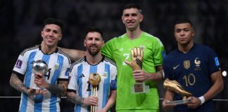 Premios Individuales Mundial Qatar 2022 | Balón, Guante y Bota de Oro Premios Individuales Mundial Qatar 2022