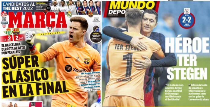 Portadas Deportivas Viernes 13/1/2023 Portadas Deportivas Viernes 13/1/2023