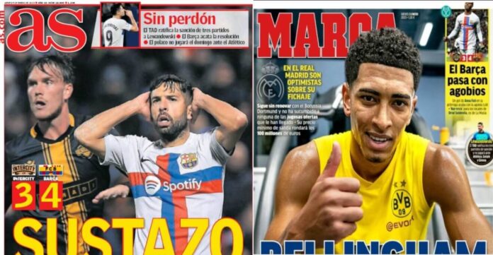 Portadas Deportivas Jueves 5/1/2023 Portadas Deportivas Jueves 5/1/2023
