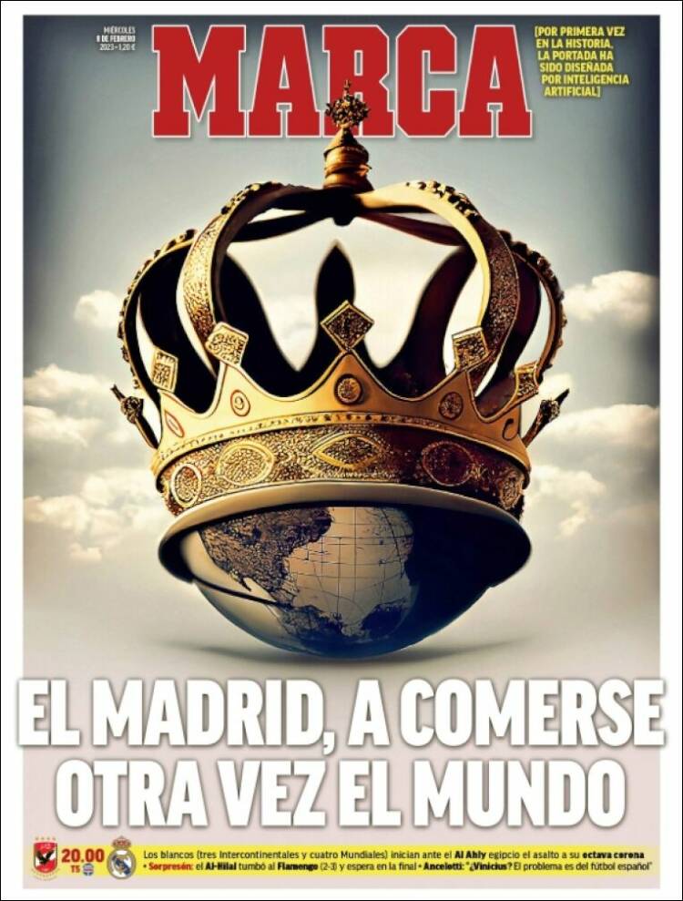 Portadas Deportivas Miércoles 8/2/2023