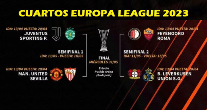 Fixture Cuartos Europa League 2023