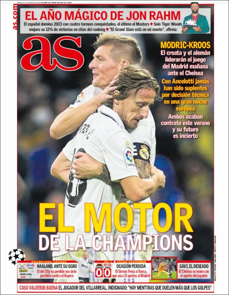 Portadas Deportivas Martes 11/4/2023 Portadas Deportivas Martes 11/4/2023