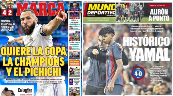 Portadas Deportivas Domingo 30/4/2023