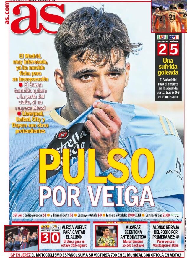 Portadas Deportivas Lunes 1/5/2023