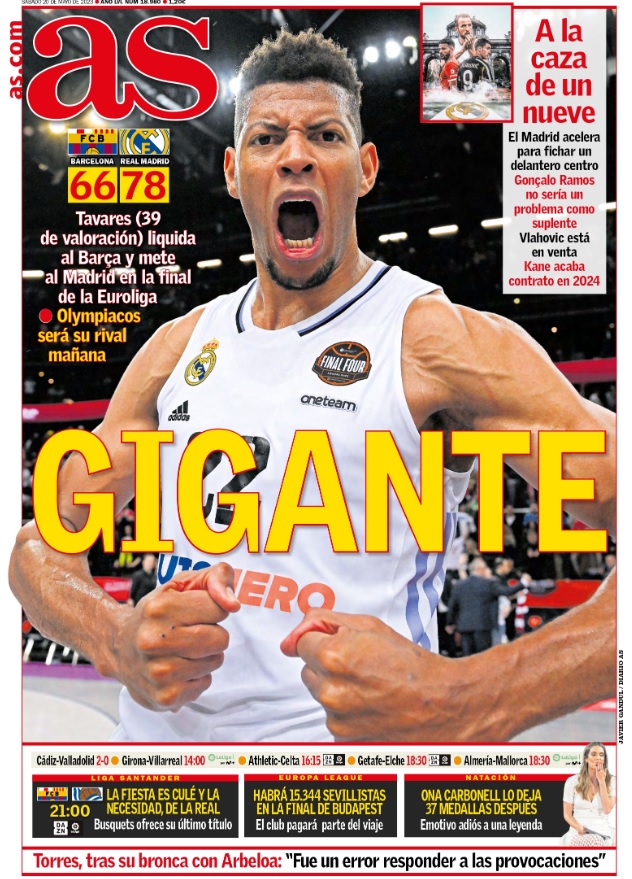 Portadas Deportivas Sábado 20/5/2023 Portadas Deportivas Sábado 20/5/2023