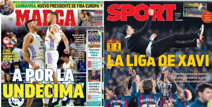Portadas Deportivas Domingo 21/5/2023 Portadas Deportivas Domingo 21/5/2023