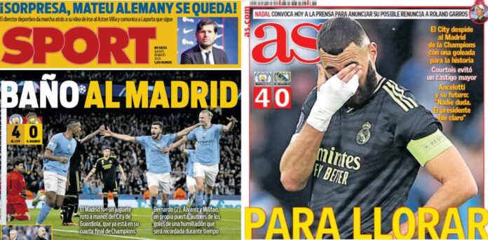Portadas Deportivas Jueves 18/5/2023 Portadas Deportivas Jueves 18/5/2023