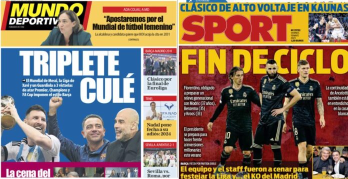 Portadas Deportivas Viernes 19/5/2023 Portadas Deportivas Viernes 19/5/2023