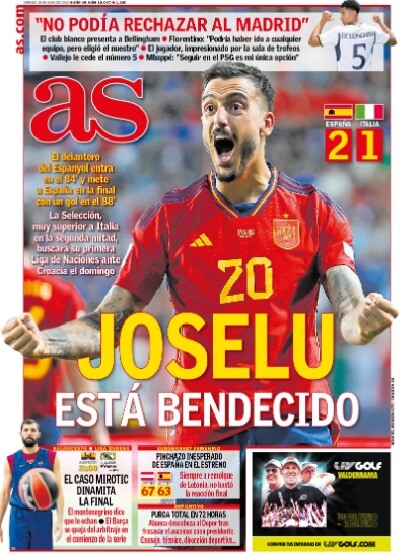 Portadas Deportivas Viernes 16/6/2023
