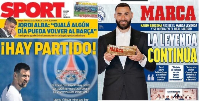 Portadas Deportivas Viernes 2/6/2023 Portadas Deportivas Viernes 2/6/2023