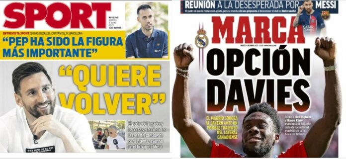Portadas Deportivas Martes 6/6/2023