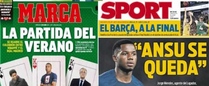Portadas Deportivas Miércoles 14/6/2023 Portadas Deportivas Miércoles 14/6/2023
