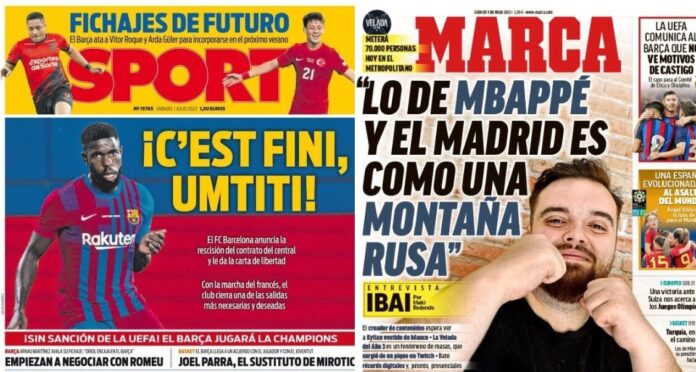 Portadas Deportivas Sábado 1/7/2023 Portadas Deportivas Sábado 1/7/2023