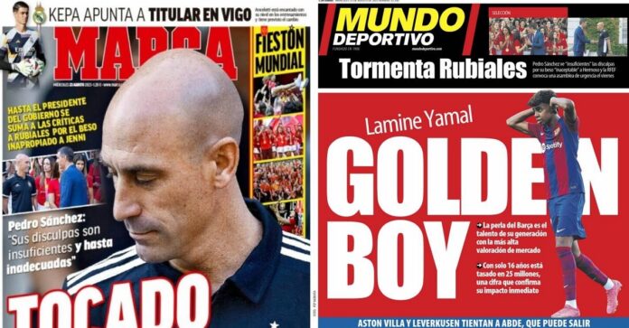 Portadas Deportivas Miércoles 23/8/2023 Portadas Deportivas Miércoles 23/8/2023