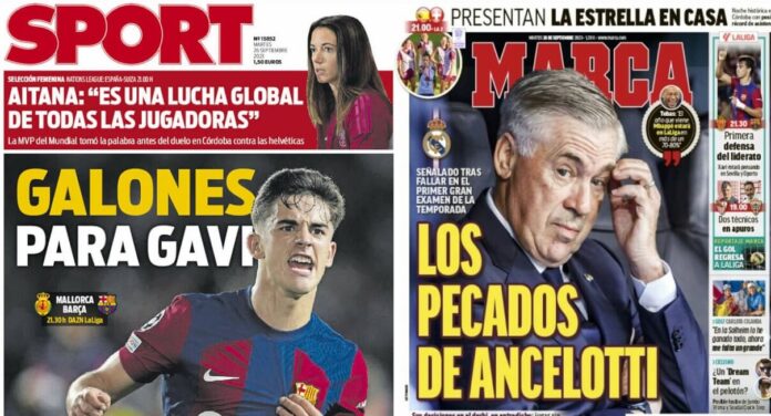Portadas Deportivas Martes 26/9/2023 Portadas Deportivas Martes 26/9/2023