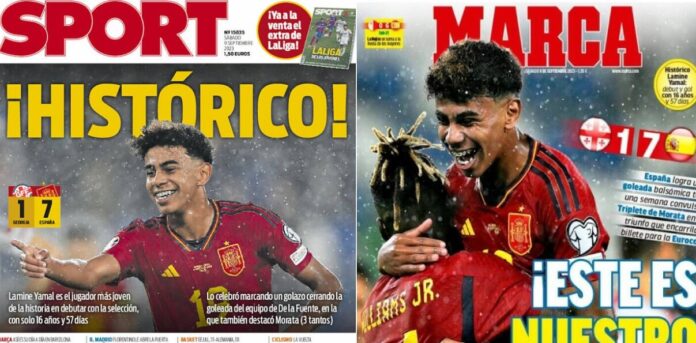 Portadas Deportivas Sábado 9/9/2023