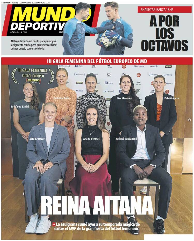 Portadas Deportivas Martes 7/11/2023 Portadas Deportivas Martes 7/11/2023