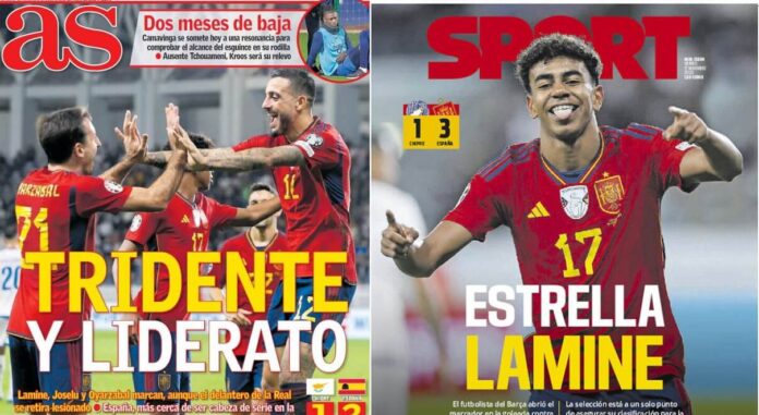 Portadas Deportivas Viernes 17/11/2023 Portadas Deportivas Viernes 17/11/2023