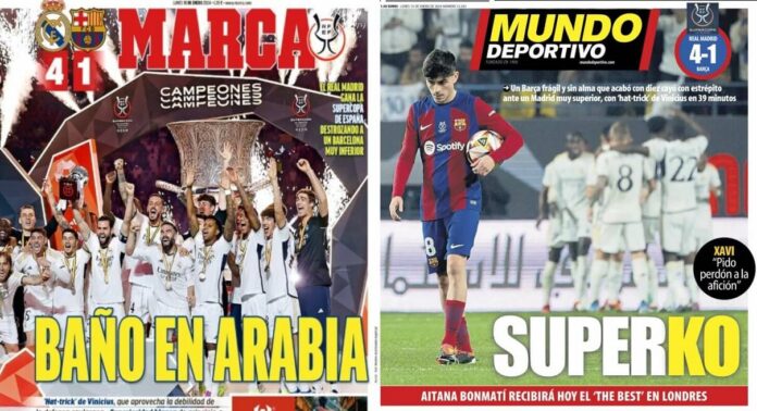 Portadas Deportivas Lunes 15/1/2024 Portadas Deportivas Lunes 15/1/2024