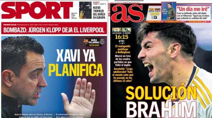 Portadas Deportivas Sábado 27/1/2024
