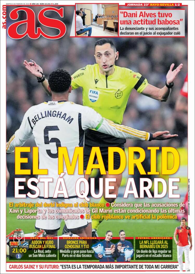 Portadas Deportivas Martes 6/2/2024 Portadas Deportivas Martes 6/2/2024