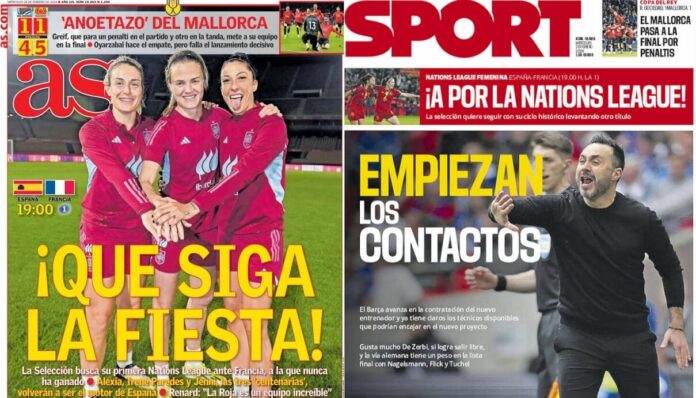Portadas Deportivas Miércoles 28/2/2024 Portadas Deportivas Miércoles 28/2/2024