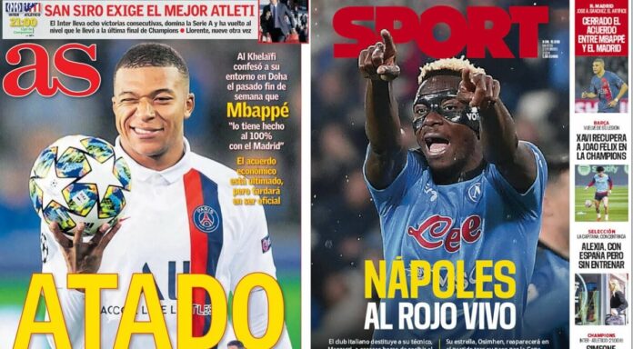 Portadas Deportivas Martes 20/2/2024 Portadas Deportivas Martes 20/2/2024