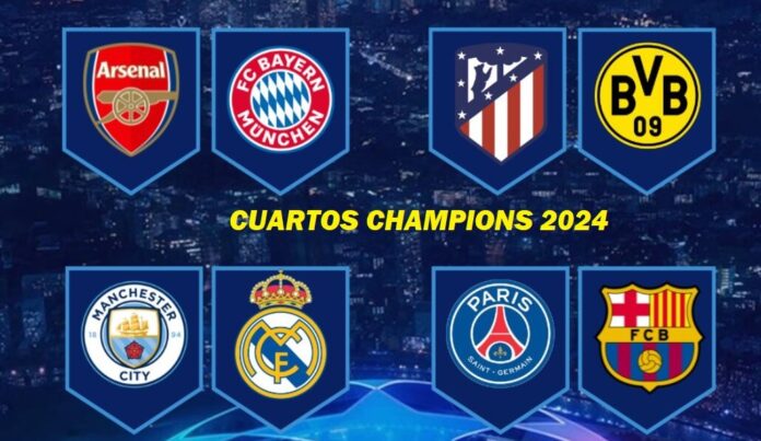 Cuartos Champions 2024 | Fixture de partidos Cuartos Champions 2024 | Fixture de partidos