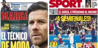Portadas Deportivas Viernes 29/3/2024 | Marca, As, Sport, Mundo Deportivo Portadas Deportivas Viernes 29/3/2024