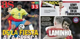 Portadas Deportivas Miércoles 27/3/2024 | Marca, As, Sport, Mundo Deportivo