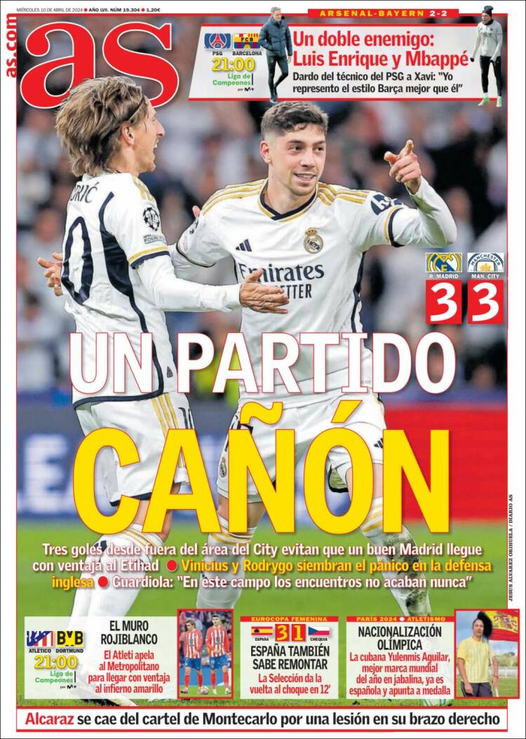 Portadas Deportivas Miércoles 10/4/2024 Portadas Deportivas Miércoles 10/4/2024