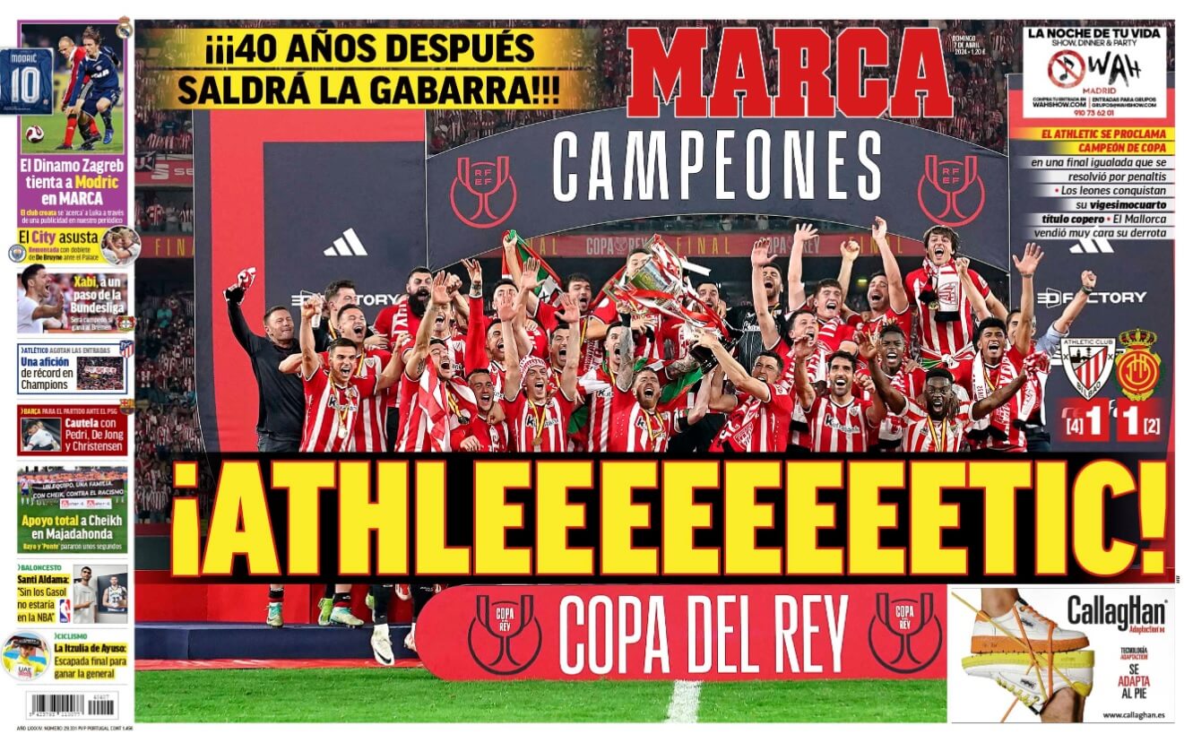 Portadas Deportivas Domingo 7/4/2024 Portadas Deportivas Domingo 7/4/2024