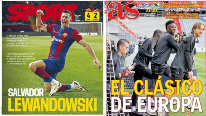 Portadas Deportivas Martes 30/4/2024 Portadas Deportivas Martes 30/4/2024
