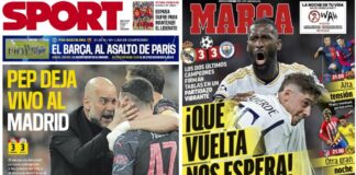 Portadas Deportivas Miércoles 10/4/2024 | Marca, As, Sport, Mundo Deportivo Portadas Deportivas Miércoles 10/4/2024