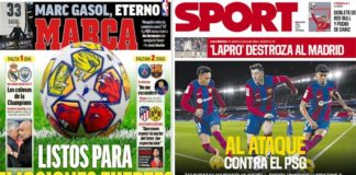 Portadas Deportivas Lunes 8/4/2024 | Marca, As, Sport, Mundo Deportivo Portadas Deportivas Lunes 8/4/2024